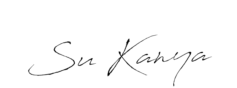 Make a beautiful signature design for name Su Kanya. Use this online signature maker to create a handwritten signature for free. Su Kanya signature style 6 images and pictures png