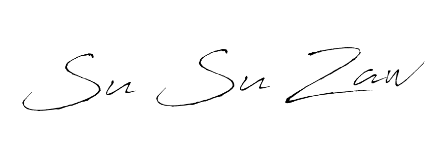 How to make Su Su Zaw name signature. Use Antro_Vectra style for creating short signs online. This is the latest handwritten sign. Su Su Zaw signature style 6 images and pictures png