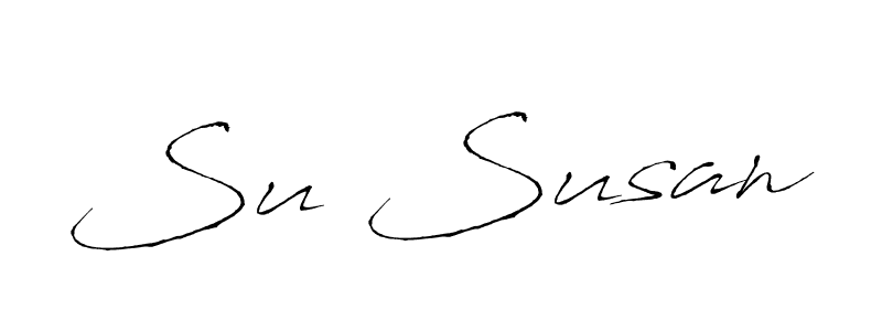 Make a beautiful signature design for name Su Susan. With this signature (Antro_Vectra) style, you can create a handwritten signature for free. Su Susan signature style 6 images and pictures png