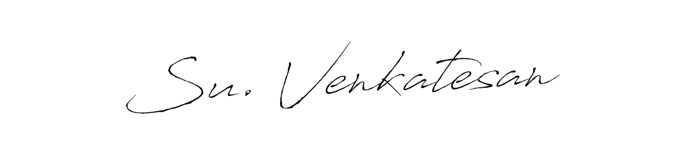 The best way (Antro_Vectra) to make a short signature is to pick only two or three words in your name. The name Su. Venkatesan include a total of six letters. For converting this name. Su. Venkatesan signature style 6 images and pictures png