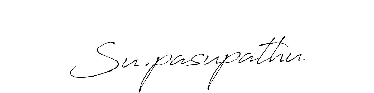 It looks lik you need a new signature style for name Su.pasupathu. Design unique handwritten (Antro_Vectra) signature with our free signature maker in just a few clicks. Su.pasupathu signature style 6 images and pictures png