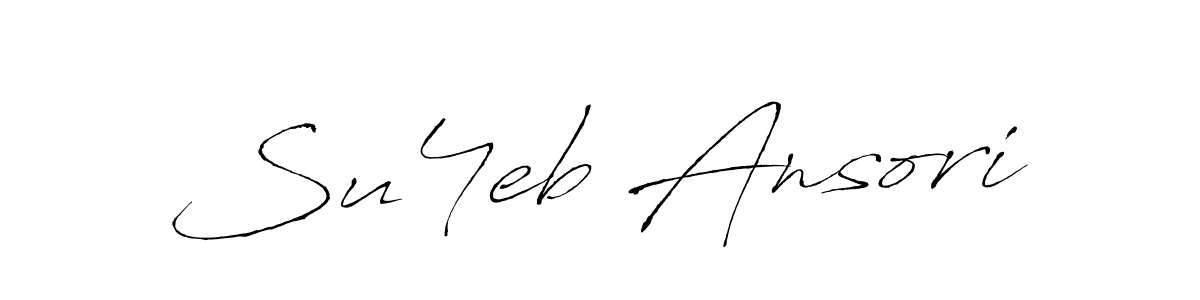 It looks lik you need a new signature style for name Su4eb Ansori. Design unique handwritten (Antro_Vectra) signature with our free signature maker in just a few clicks. Su4eb Ansori signature style 6 images and pictures png