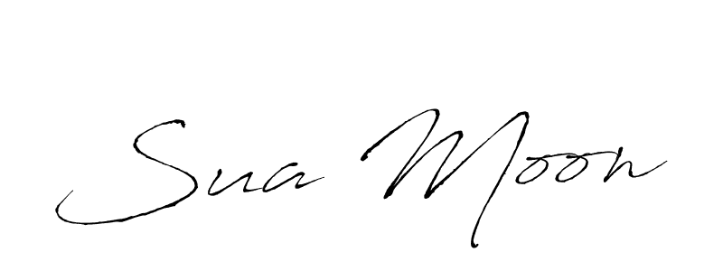 How to make Sua Moon signature? Antro_Vectra is a professional autograph style. Create handwritten signature for Sua Moon name. Sua Moon signature style 6 images and pictures png