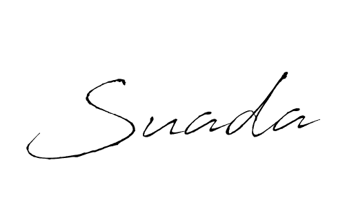 You should practise on your own different ways (Antro_Vectra) to write your name (Suada) in signature. don't let someone else do it for you. Suada signature style 6 images and pictures png