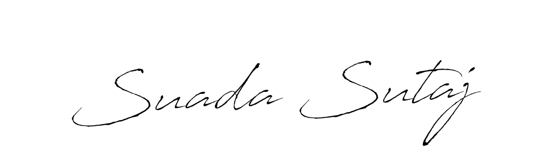 Make a beautiful signature design for name Suada Sutaj. Use this online signature maker to create a handwritten signature for free. Suada Sutaj signature style 6 images and pictures png