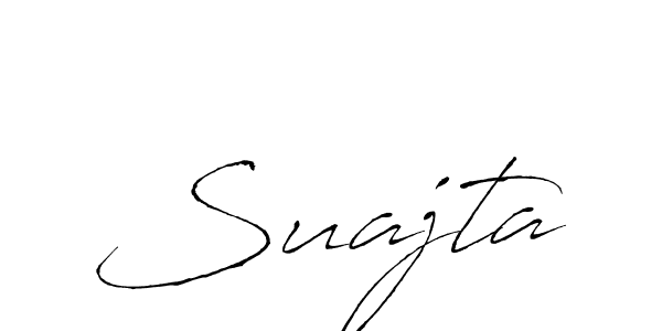 The best way (Antro_Vectra) to make a short signature is to pick only two or three words in your name. The name Suajta include a total of six letters. For converting this name. Suajta signature style 6 images and pictures png