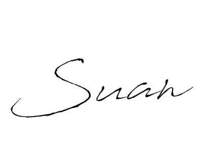 It looks lik you need a new signature style for name Suan. Design unique handwritten (Antro_Vectra) signature with our free signature maker in just a few clicks. Suan signature style 6 images and pictures png