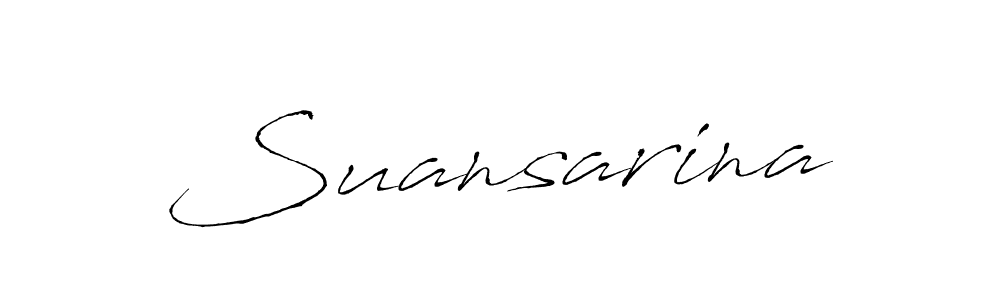 Suansarina stylish signature style. Best Handwritten Sign (Antro_Vectra) for my name. Handwritten Signature Collection Ideas for my name Suansarina. Suansarina signature style 6 images and pictures png