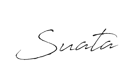 Once you've used our free online signature maker to create your best signature Antro_Vectra style, it's time to enjoy all of the benefits that Suata name signing documents. Suata signature style 6 images and pictures png