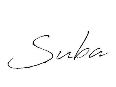 You should practise on your own different ways (Antro_Vectra) to write your name (Suba) in signature. don't let someone else do it for you. Suba signature style 6 images and pictures png
