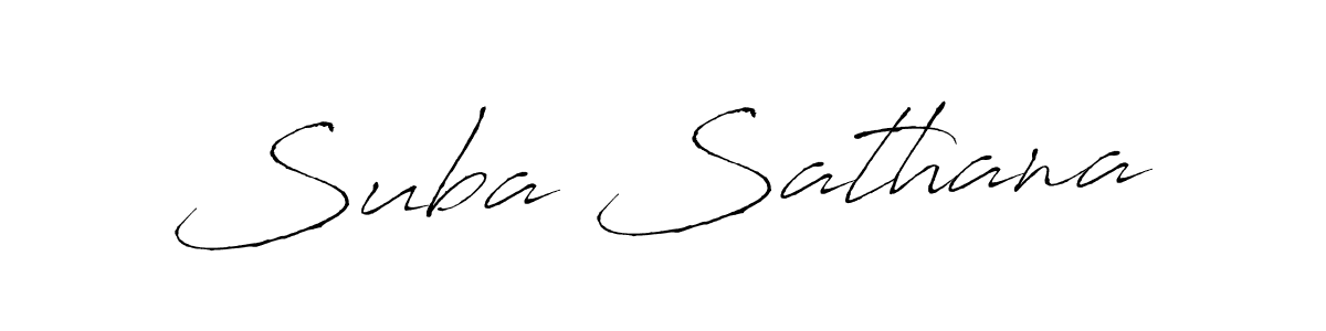 Suba Sathana stylish signature style. Best Handwritten Sign (Antro_Vectra) for my name. Handwritten Signature Collection Ideas for my name Suba Sathana. Suba Sathana signature style 6 images and pictures png