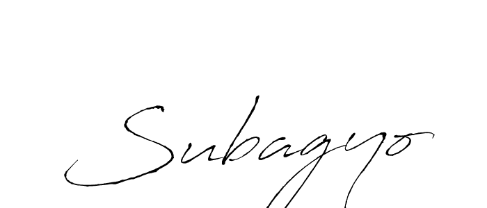 Create a beautiful signature design for name Subagyo. With this signature (Antro_Vectra) fonts, you can make a handwritten signature for free. Subagyo signature style 6 images and pictures png