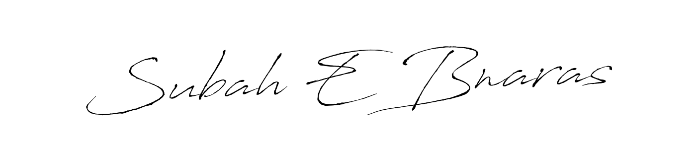 Make a beautiful signature design for name Subah E Bnaras. Use this online signature maker to create a handwritten signature for free. Subah E Bnaras signature style 6 images and pictures png