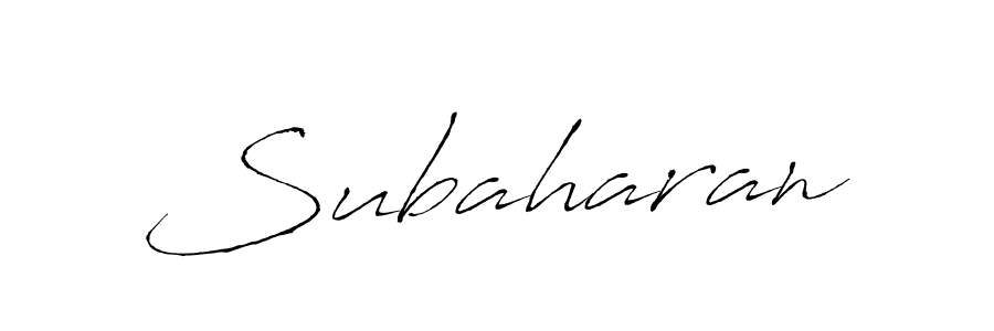 Create a beautiful signature design for name Subaharan. With this signature (Antro_Vectra) fonts, you can make a handwritten signature for free. Subaharan signature style 6 images and pictures png
