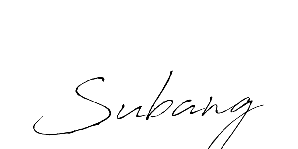if you are searching for the best signature style for your name Subang. so please give up your signature search. here we have designed multiple signature styles  using Antro_Vectra. Subang signature style 6 images and pictures png