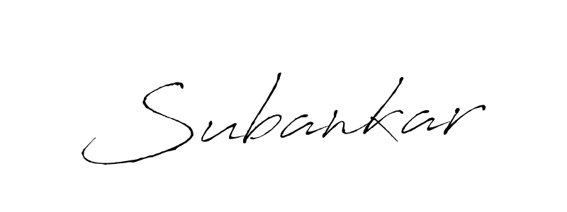 How to make Subankar signature? Antro_Vectra is a professional autograph style. Create handwritten signature for Subankar name. Subankar signature style 6 images and pictures png
