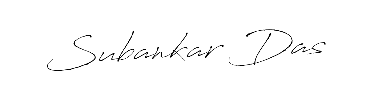 Design your own signature with our free online signature maker. With this signature software, you can create a handwritten (Antro_Vectra) signature for name Subankar Das. Subankar Das signature style 6 images and pictures png