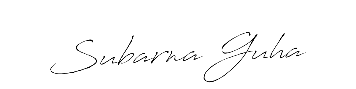 Similarly Antro_Vectra is the best handwritten signature design. Signature creator online .You can use it as an online autograph creator for name Subarna Guha. Subarna Guha signature style 6 images and pictures png