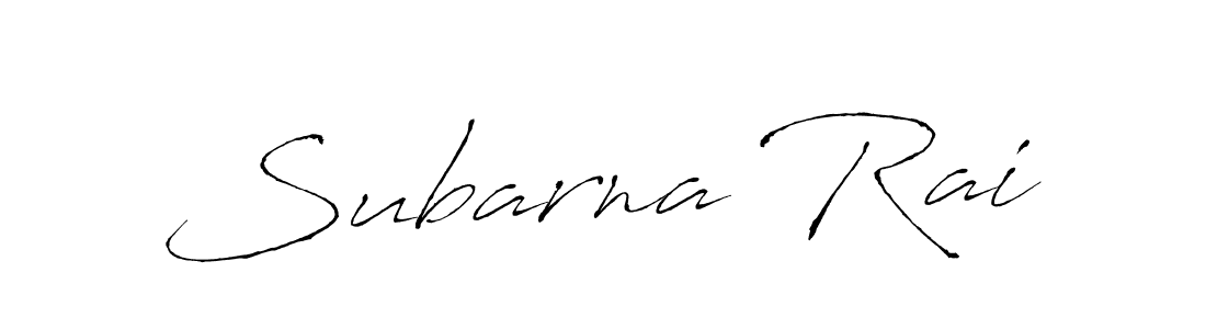 How to make Subarna Rai name signature. Use Antro_Vectra style for creating short signs online. This is the latest handwritten sign. Subarna Rai signature style 6 images and pictures png