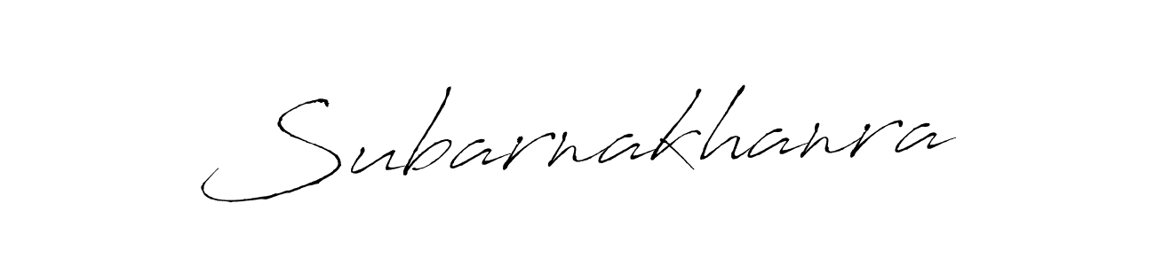 Subarnakhanra stylish signature style. Best Handwritten Sign (Antro_Vectra) for my name. Handwritten Signature Collection Ideas for my name Subarnakhanra. Subarnakhanra signature style 6 images and pictures png