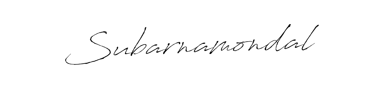 Make a beautiful signature design for name Subarnamondal. Use this online signature maker to create a handwritten signature for free. Subarnamondal signature style 6 images and pictures png