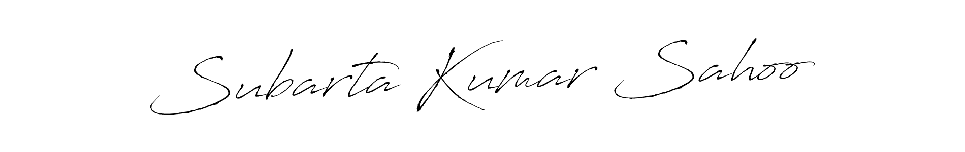 Make a short Subarta Kumar Sahoo signature style. Manage your documents anywhere anytime using Antro_Vectra. Create and add eSignatures, submit forms, share and send files easily. Subarta Kumar Sahoo signature style 6 images and pictures png