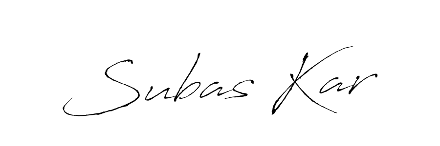 How to make Subas Kar signature? Antro_Vectra is a professional autograph style. Create handwritten signature for Subas Kar name. Subas Kar signature style 6 images and pictures png