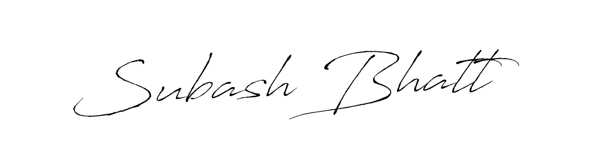 Make a beautiful signature design for name Subash Bhatt. Use this online signature maker to create a handwritten signature for free. Subash Bhatt signature style 6 images and pictures png