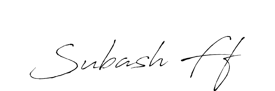 Once you've used our free online signature maker to create your best signature Antro_Vectra style, it's time to enjoy all of the benefits that Subash Ff name signing documents. Subash Ff signature style 6 images and pictures png