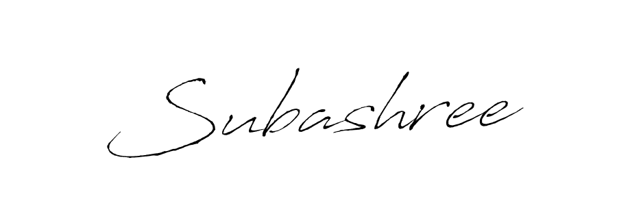 How to make Subashree signature? Antro_Vectra is a professional autograph style. Create handwritten signature for Subashree name. Subashree signature style 6 images and pictures png