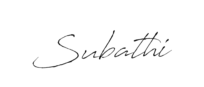 How to make Subathi signature? Antro_Vectra is a professional autograph style. Create handwritten signature for Subathi name. Subathi signature style 6 images and pictures png