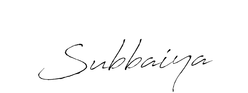 Use a signature maker to create a handwritten signature online. With this signature software, you can design (Antro_Vectra) your own signature for name Subbaiya. Subbaiya signature style 6 images and pictures png