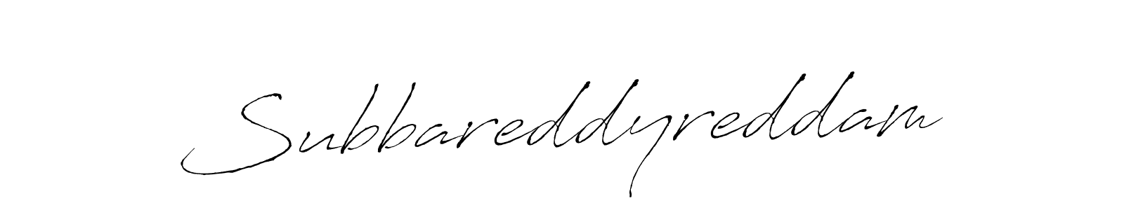 How to make Subbareddyreddam name signature. Use Antro_Vectra style for creating short signs online. This is the latest handwritten sign. Subbareddyreddam signature style 6 images and pictures png