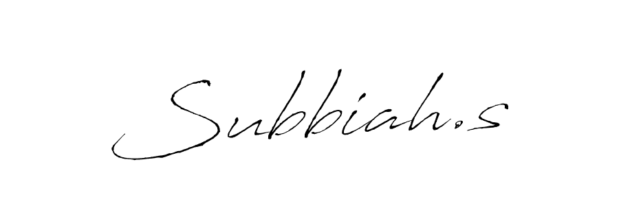 if you are searching for the best signature style for your name Subbiah.s. so please give up your signature search. here we have designed multiple signature styles  using Antro_Vectra. Subbiah.s signature style 6 images and pictures png