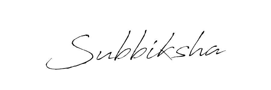 How to make Subbiksha signature? Antro_Vectra is a professional autograph style. Create handwritten signature for Subbiksha name. Subbiksha signature style 6 images and pictures png