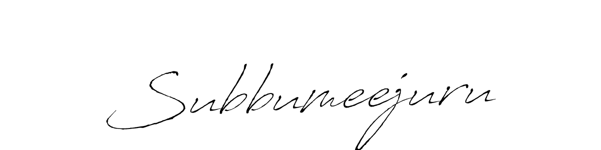 Use a signature maker to create a handwritten signature online. With this signature software, you can design (Antro_Vectra) your own signature for name Subbumeejuru. Subbumeejuru signature style 6 images and pictures png