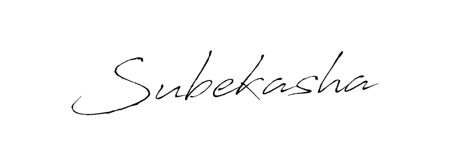 Antro_Vectra is a professional signature style that is perfect for those who want to add a touch of class to their signature. It is also a great choice for those who want to make their signature more unique. Get Subekasha name to fancy signature for free. Subekasha signature style 6 images and pictures png