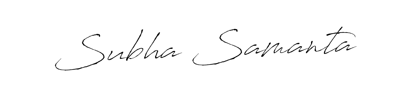 Once you've used our free online signature maker to create your best signature Antro_Vectra style, it's time to enjoy all of the benefits that Subha Samanta name signing documents. Subha Samanta signature style 6 images and pictures png