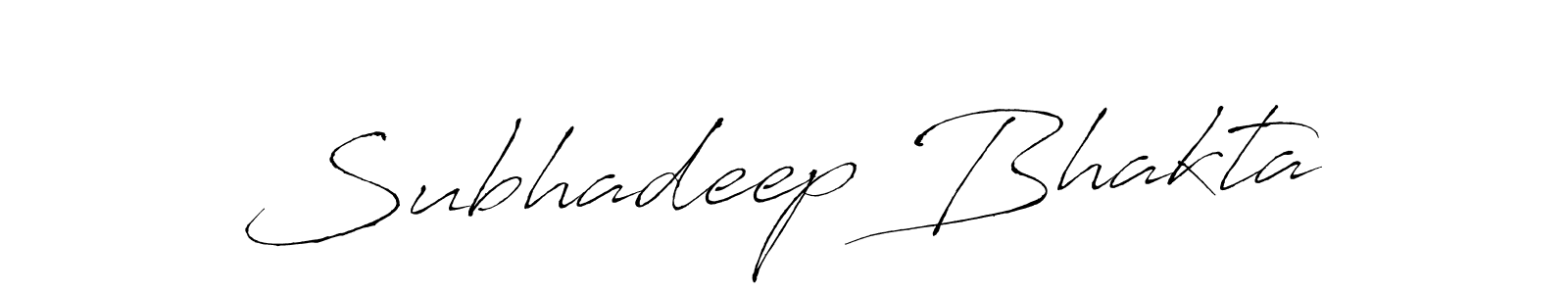 Subhadeep Bhakta stylish signature style. Best Handwritten Sign (Antro_Vectra) for my name. Handwritten Signature Collection Ideas for my name Subhadeep Bhakta. Subhadeep Bhakta signature style 6 images and pictures png