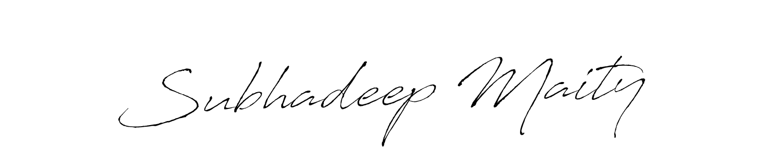 How to make Subhadeep Maity signature? Antro_Vectra is a professional autograph style. Create handwritten signature for Subhadeep Maity name. Subhadeep Maity signature style 6 images and pictures png