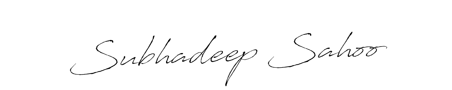 How to make Subhadeep Sahoo signature? Antro_Vectra is a professional autograph style. Create handwritten signature for Subhadeep Sahoo name. Subhadeep Sahoo signature style 6 images and pictures png