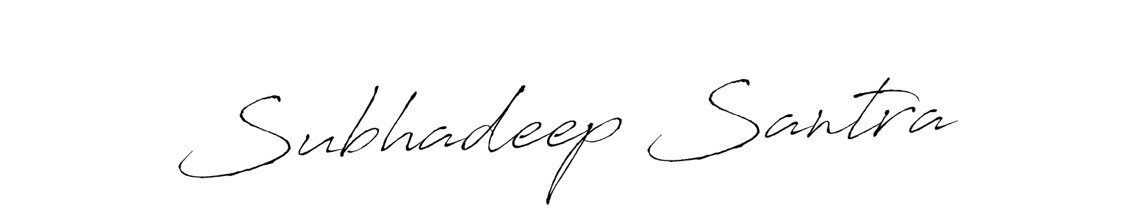 It looks lik you need a new signature style for name Subhadeep Santra. Design unique handwritten (Antro_Vectra) signature with our free signature maker in just a few clicks. Subhadeep Santra signature style 6 images and pictures png