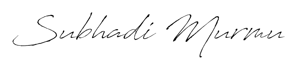 Subhadi Murmu stylish signature style. Best Handwritten Sign (Antro_Vectra) for my name. Handwritten Signature Collection Ideas for my name Subhadi Murmu. Subhadi Murmu signature style 6 images and pictures png