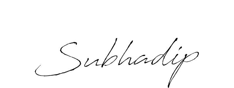 Also we have Subhadip name is the best signature style. Create professional handwritten signature collection using Antro_Vectra autograph style. Subhadip signature style 6 images and pictures png