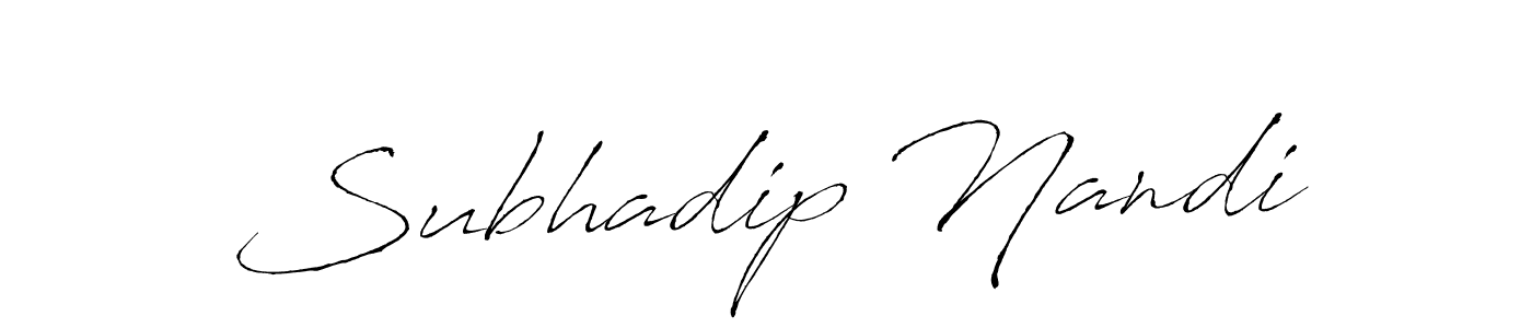 Make a short Subhadip Nandi signature style. Manage your documents anywhere anytime using Antro_Vectra. Create and add eSignatures, submit forms, share and send files easily. Subhadip Nandi signature style 6 images and pictures png