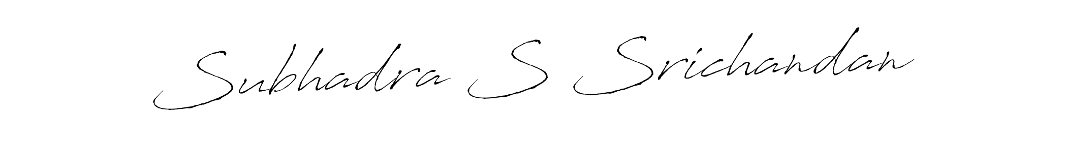 Once you've used our free online signature maker to create your best signature Antro_Vectra style, it's time to enjoy all of the benefits that Subhadra S Srichandan name signing documents. Subhadra S Srichandan signature style 6 images and pictures png