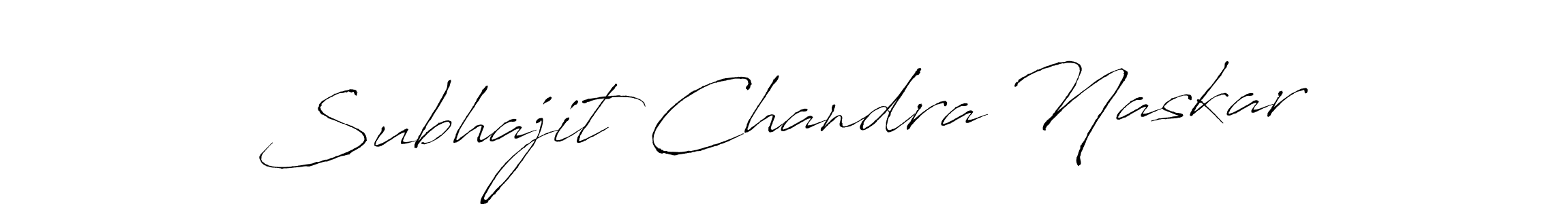 Make a beautiful signature design for name Subhajit Chandra Naskar. With this signature (Antro_Vectra) style, you can create a handwritten signature for free. Subhajit Chandra Naskar signature style 6 images and pictures png