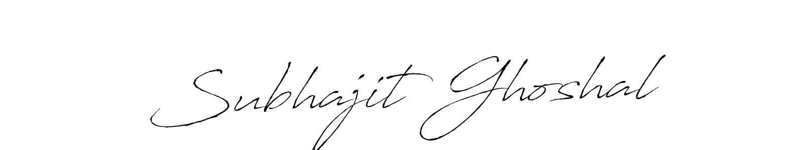 Use a signature maker to create a handwritten signature online. With this signature software, you can design (Antro_Vectra) your own signature for name Subhajit Ghoshal. Subhajit Ghoshal signature style 6 images and pictures png