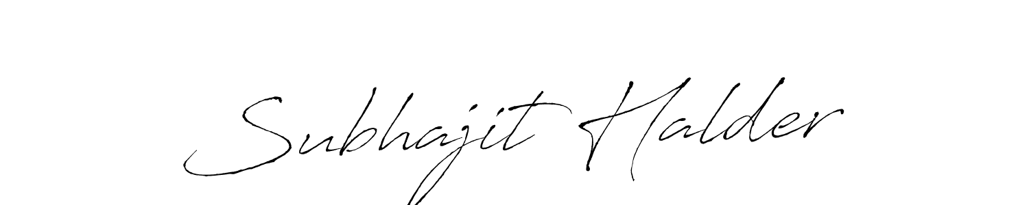 Also You can easily find your signature by using the search form. We will create Subhajit Halder name handwritten signature images for you free of cost using Antro_Vectra sign style. Subhajit Halder signature style 6 images and pictures png