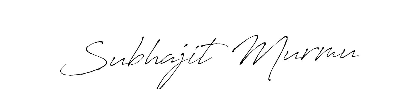 It looks lik you need a new signature style for name Subhajit Murmu. Design unique handwritten (Antro_Vectra) signature with our free signature maker in just a few clicks. Subhajit Murmu signature style 6 images and pictures png